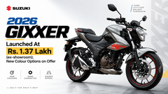 2026 Suzuki Gixxer Launched At Rs. 1.37 Lakh (ex-showroom); New Colours Options on Offer 2026 Suzuki Gixxer Launched At Rs. 1.37 Lakh (ex-showroom); New Colours Options on Offer